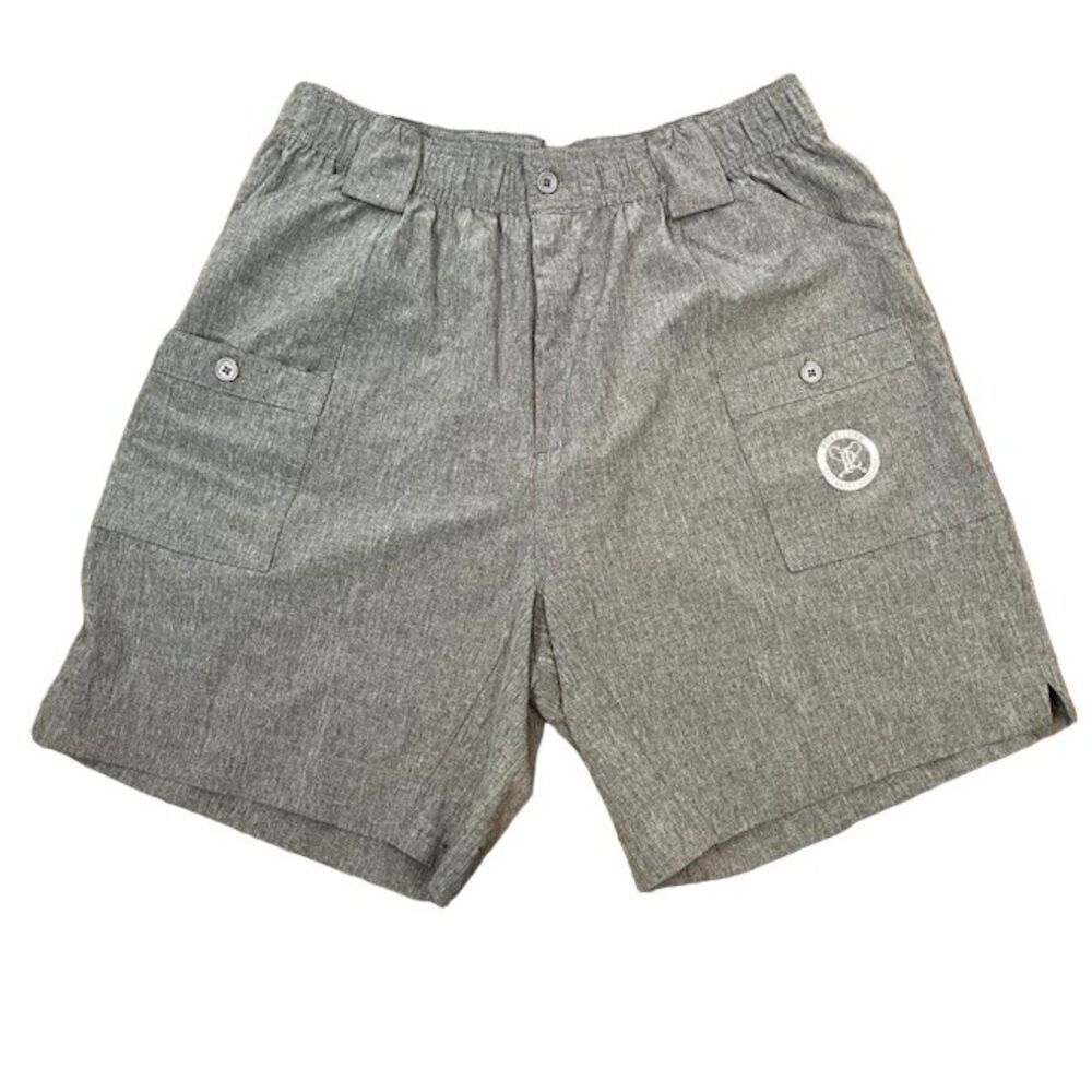 Pure Lure Hybrid Fishing Shorts Lightweight Stretch Pockets Charcoal Size 38